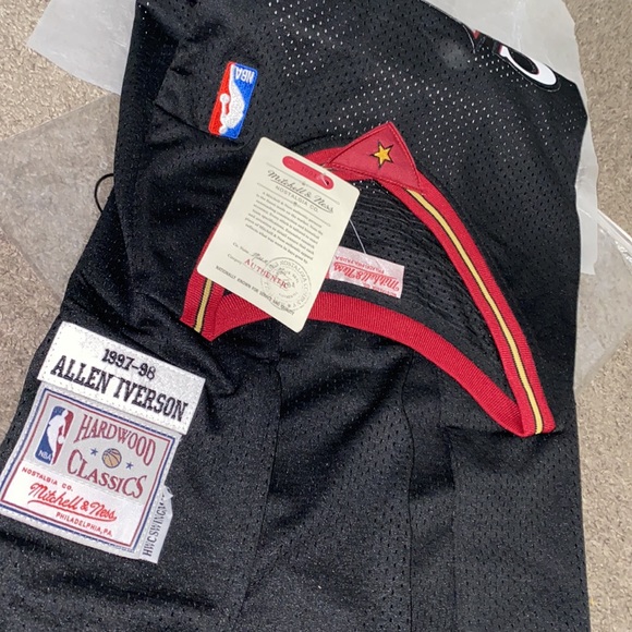 Allen Iverson 1997-98 Jersey Philadelphia 76ers